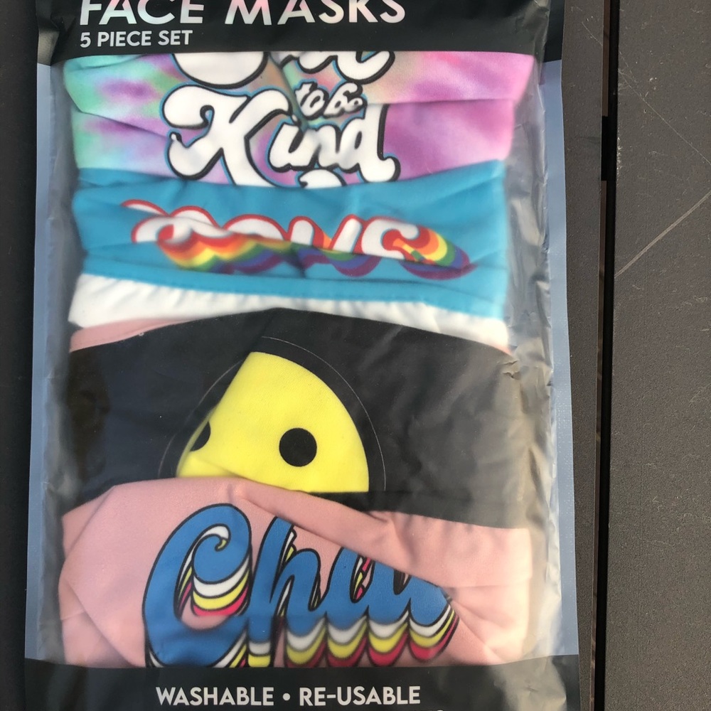 5-Fashion Face Masks
